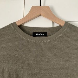 NAADAM cotton + cashmere sweater